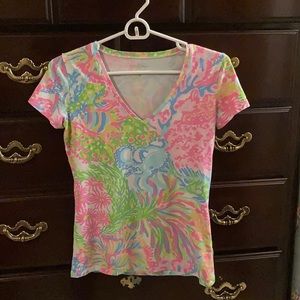 Lilly Pulitzer xs short sleeve